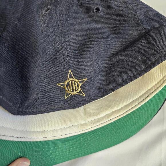 Wool Vintage JH Hat. New Era The 5950 Pro Model 7 1/4 Wool Cap Vtg. Rare Eagle - Picture 10 of 12